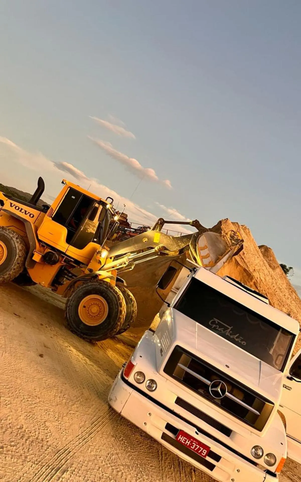 areia e brita em betim